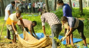 ৭২ দিন পর কবর থেকে তোলা হলো ছাত্র আন্দোলনে নিহত সাকিবের লাশ