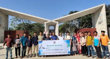 বেরোবিতে ”ক্লিন ক্যাম্পাস, গ্রিন ক্যাম্পাস” ইভেন্ট অনুষ্ঠিত 