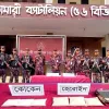 বাস থামিয়ে তল্লাসি, ৬২ লাখ টাকার কোকেন-হেরোইন জব্দ করলেন নীলফামারী ৫৬ বিজিবি